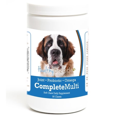 Healthy Breeds Saint Bernard all in one Multivitamin Soft Chew, 90PK 192959011296